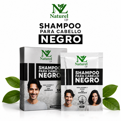 Shampoo Anticanas Negro Naturel